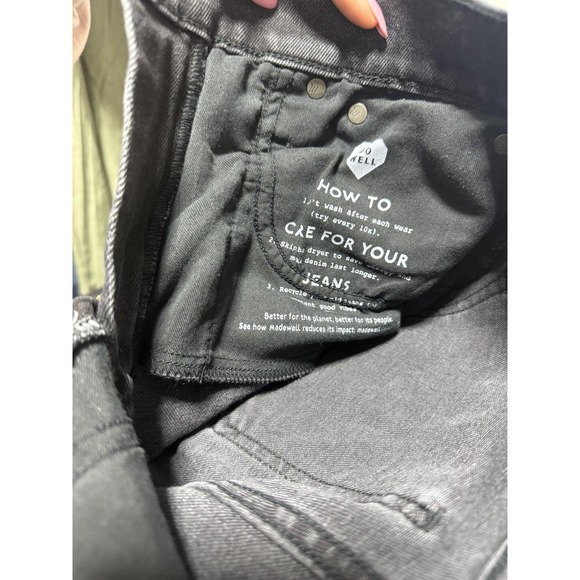 Madewell Jeans Womens 24‎ Black The Perfect Vintage Jean High Rise Stretch Denim - Picture 5 of 16